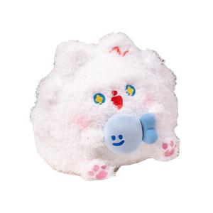 Креативная плюшевая кукла в виде свернувшегося кота 20см/25см высота Abay