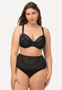 Бюстгальтер на косточках Ulla Popken, черный