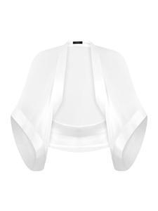 Vera Mont Шифоновый шарф с рукавами три четверти кремового цвета