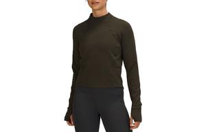 Свитшот Женский Lululemon, Темный Оливковый Зеленый/DKOV