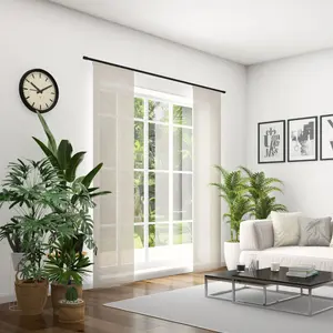 Нейтекс для вас! Раздвижная штора «Allure», (1 шт.), ширина: 60 ​​см, на заказ Neutex For You!, цвет cappuccino