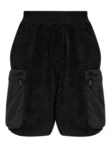 Флисовые шорты карго Dsquared2, черный