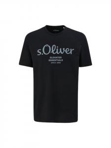 Футболка s.Oliver T-Shirt 1er Pack, черный
