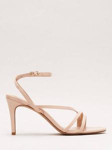 Босоножки на едва заметных ремешках из лакированной кожи Phase Eight, цвет Pale Pink