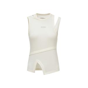 Топ Logo patch Tank Top Feng Chen Wang, белый