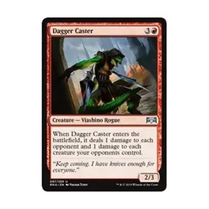 CCG Заклинатель кинжалов (U), MTG - Ravnica Allegiance