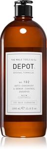 Шампунь для восстановления баланса жирной кожи головы DEPOT No. 102 Anti-Dandruff & Sebum Control Shampoo, 1000 ml