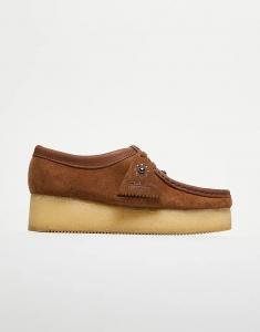 Туфли Clarks Originals Wallacraft Bee из коричневой замши