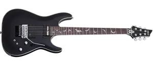 Электрогитара Schecter Damien Platinum-6 FR S, матовый черный
