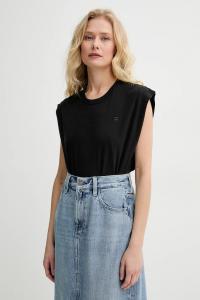 Хлопковая майка G-Star, черный