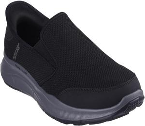 Мужские кроссовки Skechers Relaxed Fit Equalizer 5.0 без шнурков, черный/угольный