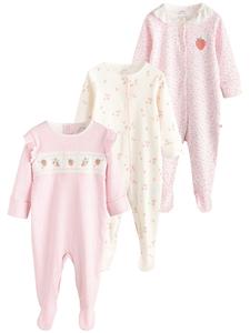 Пижама Next, экрю/розовый