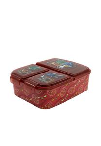 Ланчбокс детский Cofi Harry Potter с 3 отделениями, красный