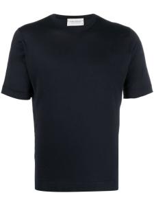 John Smedley футболка из джерси, синий