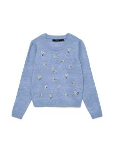 VERO MODA Свитер в цвете Navy, Mottled Blue