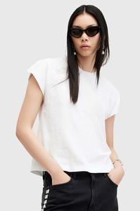 Хлопковая футболка AllSaints RUE TEE, белый