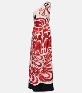 Роскошное макси-платье из шелкового твила Roy Phoenix La DoubleJ, Phoenix Placée