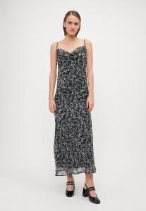 Платье макси VMSMILLA 7/8 WATERFALL DRESS Vero Moda Tall, черный