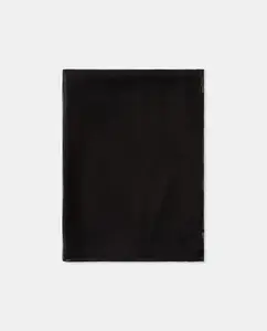 Праздничный шарф из простого шелкового шифона Latouche, черный