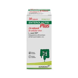 Enterolactis Plus 30 капсул Молочнокислая ферментная добавка