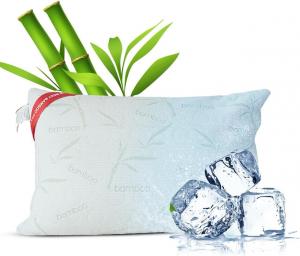 Sacred Thread Подушка Sacred Thread с эффектом памяти, регулируемой жесткостью, охлаждающая с алоэ вера White