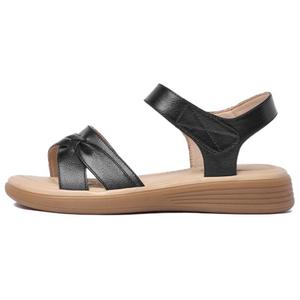 Сандалии с одним ремешком 3 см женские JOSINY, Black