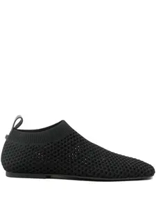 Балетки Baby с квадратным носком Ash, черный