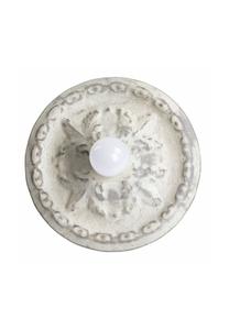 Настенный и потолочный светильник Mangaire античный белый Loberon, античный белый