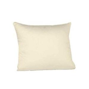 Атласный чехол на подушку Fleuresse Mako Uni, 50 x 50 см, кремовый