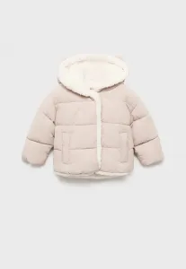 Зимнее пальто для малыша Mango Kids, Beige