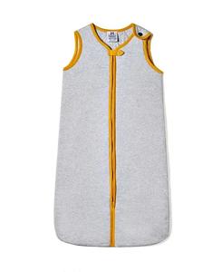 Малабар детское унисекс сертифицированное GOTS стеганое легкое носимое одеяло ручной работы из органического хлопка — для малышей и маленьких детей Malabar Baby, серый