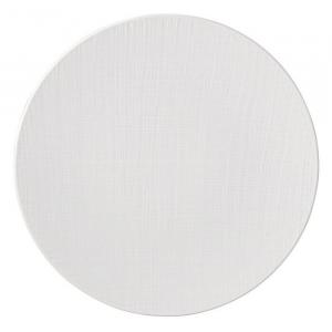 Сервисная тарелка Bernardaud Organza Coupe, белый