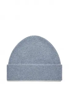 Кашемировая шапка бини Zegna, синий