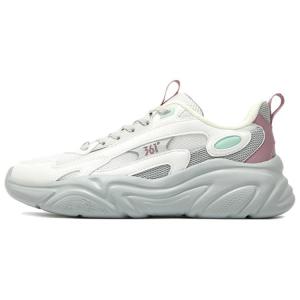 361° Непромокаемые, дышащие, легкие низкие повседневные кроссовки Women's Feather White Lotus Root Powder