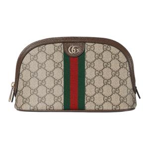 GUCCI Маленькая косметичка Ophidia из ткани с покрытием