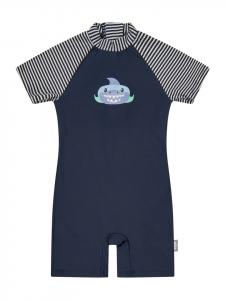 Sterntaler Купальник с изображением акулы, темно-синий