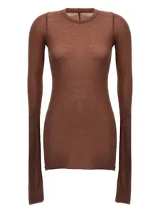 Футболка с длинным рукавом Rick Owens, нейтральный