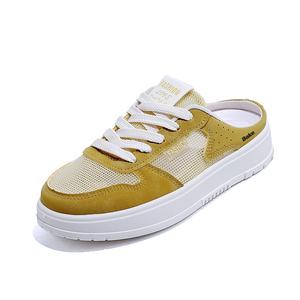 Сандалии женские с закрытым носком, устойчивые к истиранию и скольжению BAKE, Yellow