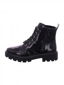 Ara Черные ботильоны на шнуровке