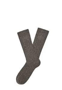 Однотонные вязаные носки Massimo Dutti, Dark Brown
