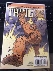 THE THING FREAK SHOW Icons Four of Four: Volume 1, #4, November 2002 (Marvel Comics)