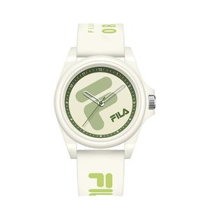 FILA Часы кварцевые с силиконовым ремешком розовый циферблат unisex