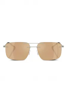 Солнцезащитные очки Doppler Moncler Eyewear, серебряный