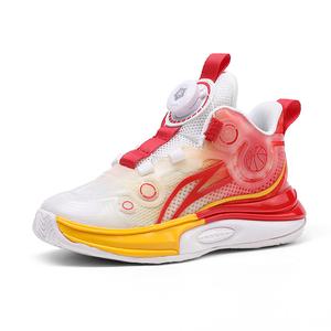 Дышащие, нескользящие и износостойкие низкие повседневные кроссовки для детей SHIBU, красный