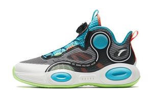 Детские баскетбольные кроссовки GS Low-top черные/синие/белые Anta Kids