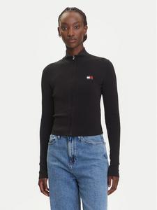 Облегающий кардиган DW0DW20967 Tommy Jeans, черный