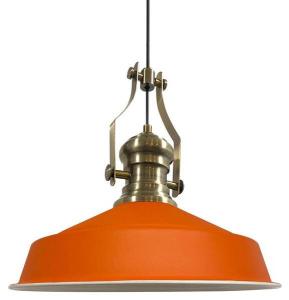 Подвесной светильник Bamyum Neo-Asletl Lampe, 41x39x41 см цвет orange/weiß