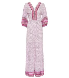 Майя платье макси с цветочным принтом Poupette St Barth