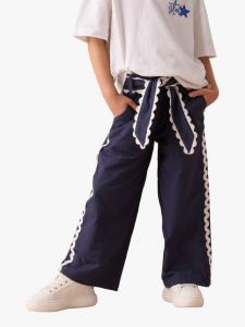 Детские брюки Erica из льняной смеси Angel & Rocket, Navy