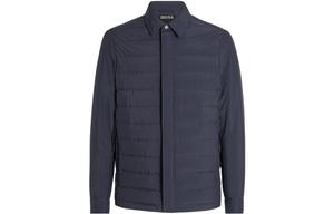 Ermenegildo Zegna Пуховик мужской морской синий, Marine Blue